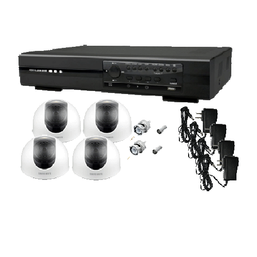 4 Samsung Camera with DVR Standalone 4 Samsung Camera with DVR Standalone
